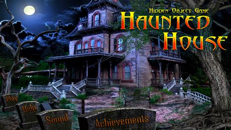 find hidden objects game|Haunted House .